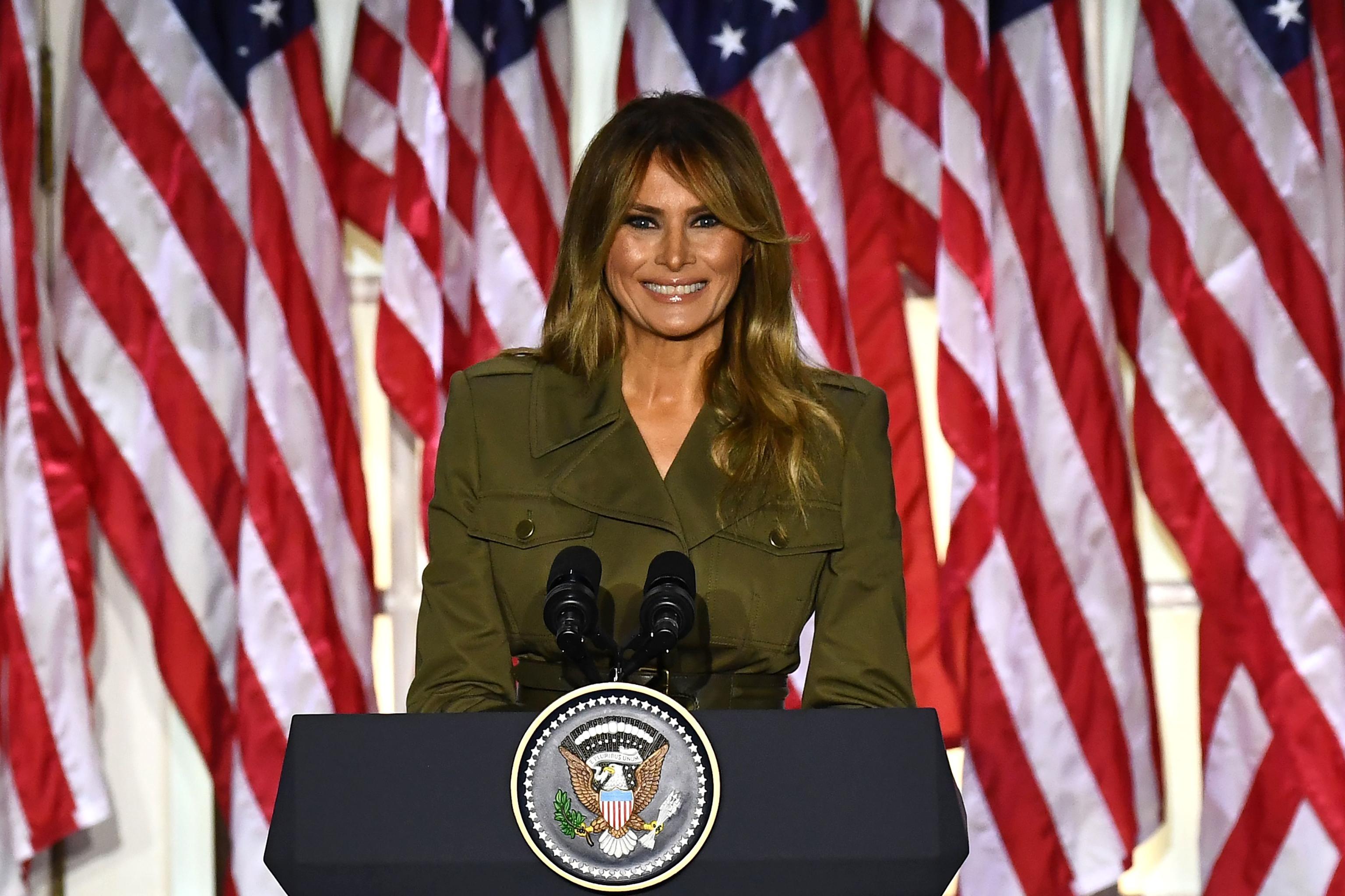 Melania star della convention repubblicana