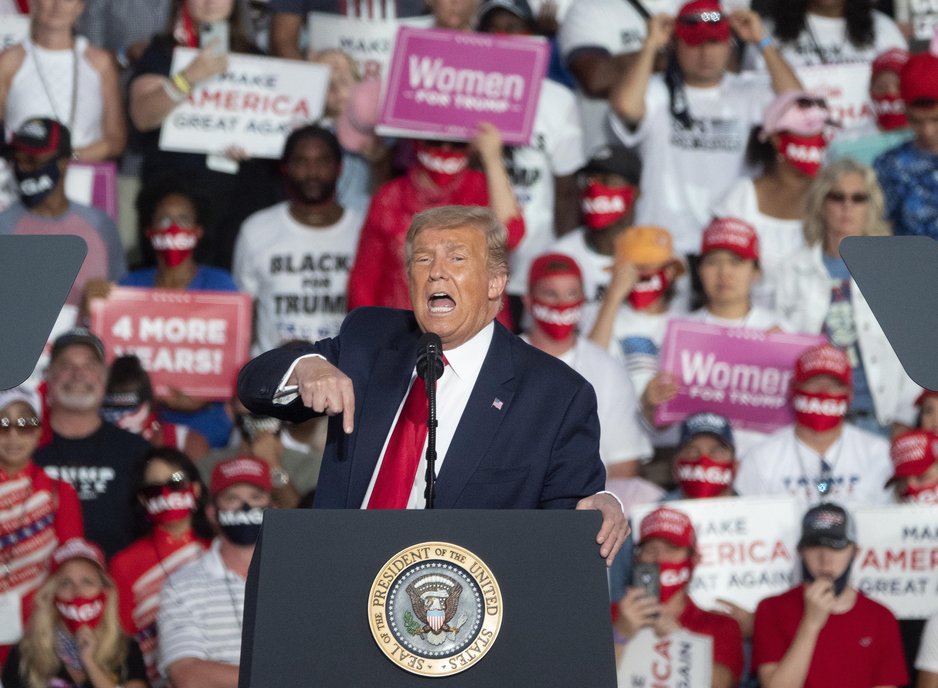 Trump riparte veloce 