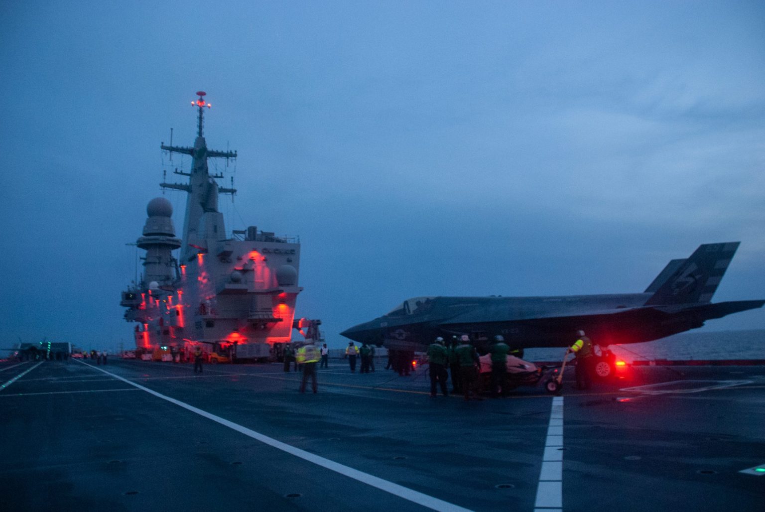 F-35B: al via i test sulla “Cavour”