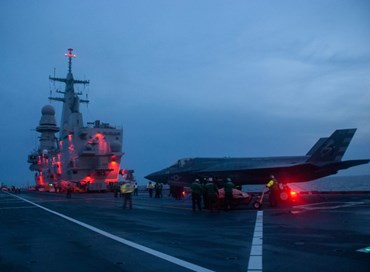 F-35B: al via i test sulla “Cavour”