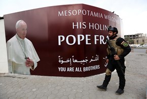 Francesco in un Iraq deserto di cristiani