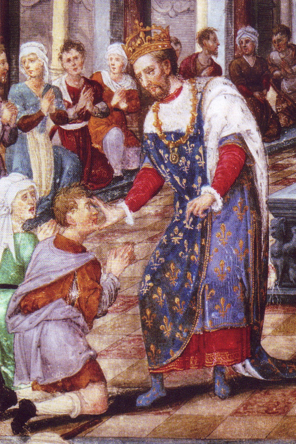 La salvezza del vaccino e il tocco del re taumaturgico