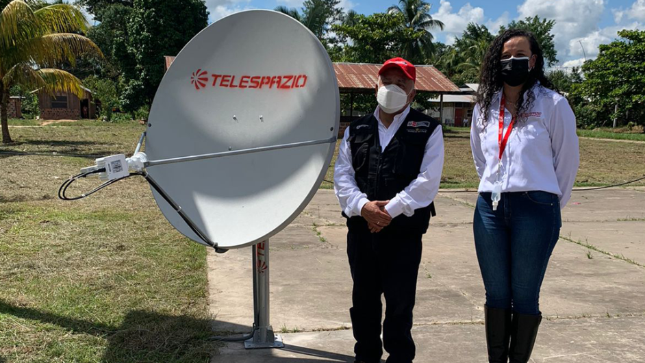 Telespazio e accesso a internet per le comunità rurali del Perù