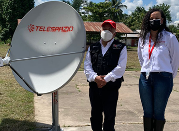 Telespazio e accesso a internet per le comunità rurali del Perù