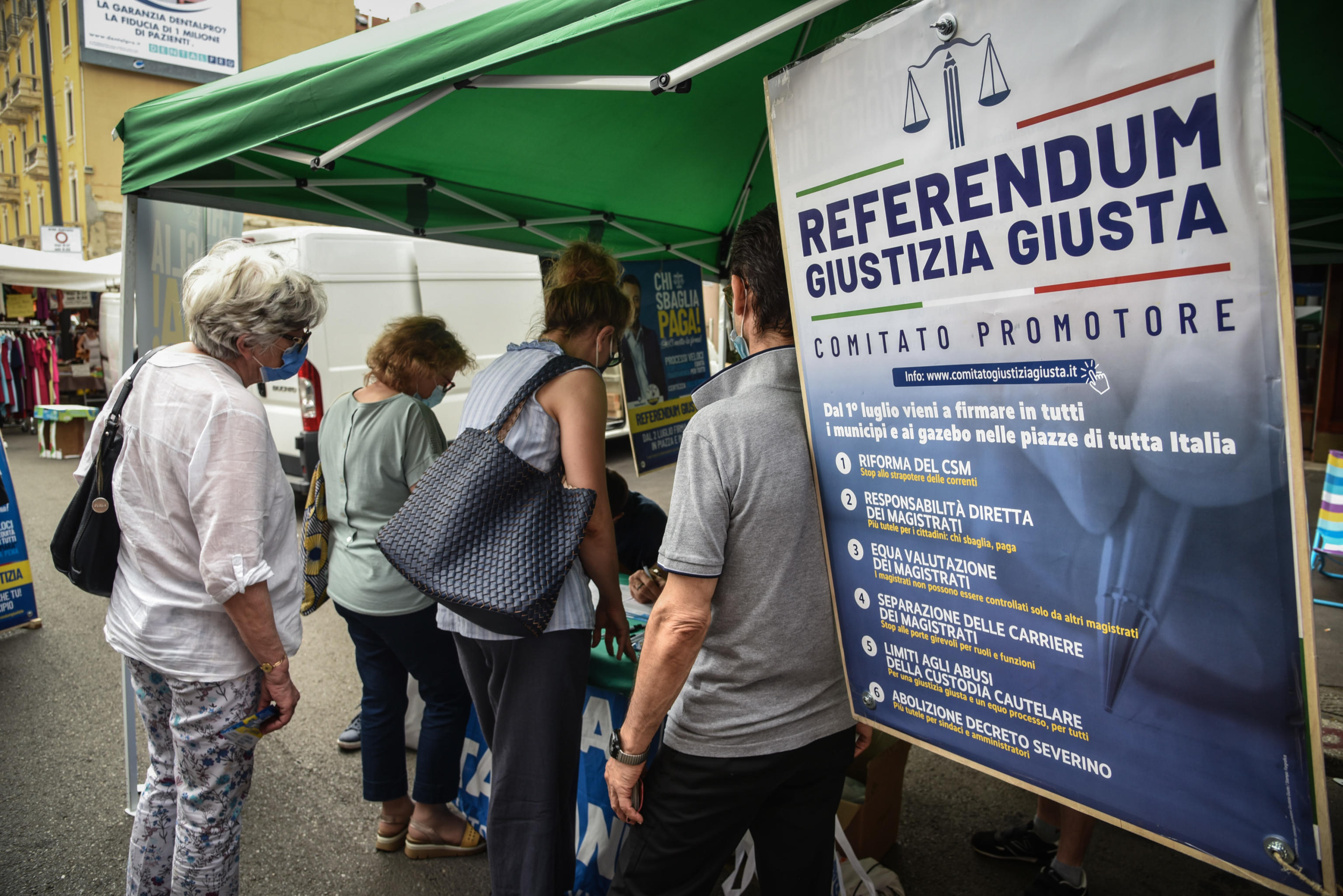 Referendum sulla giustizia: oltre 100mila le firme