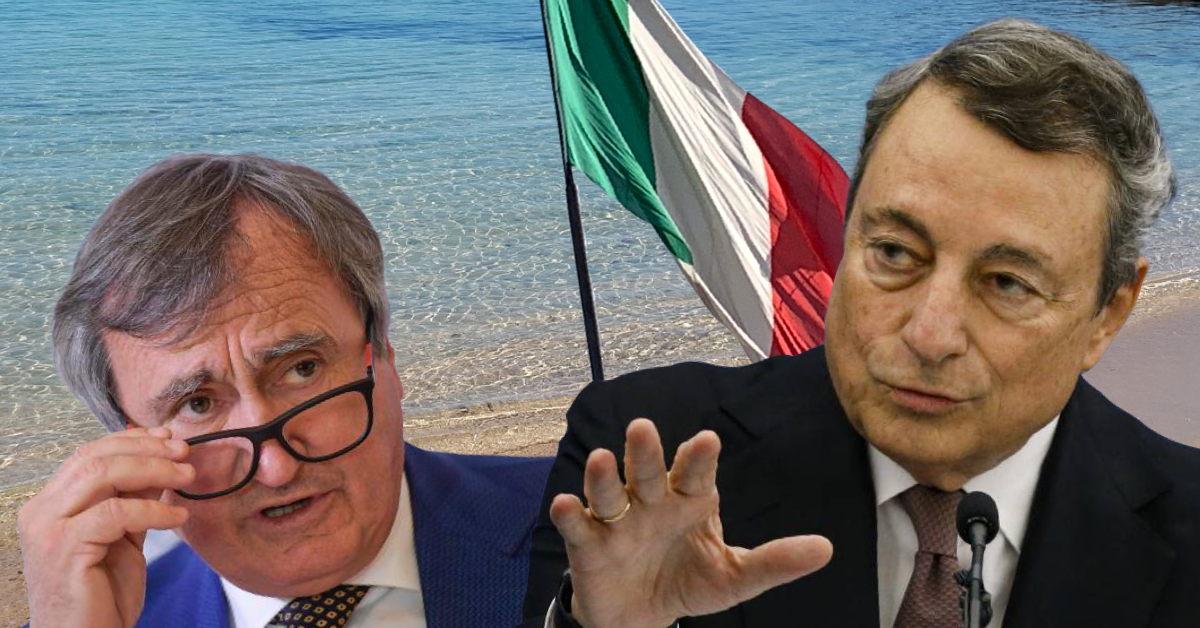 Il comandante Draghi e il timoniere Brugnaro