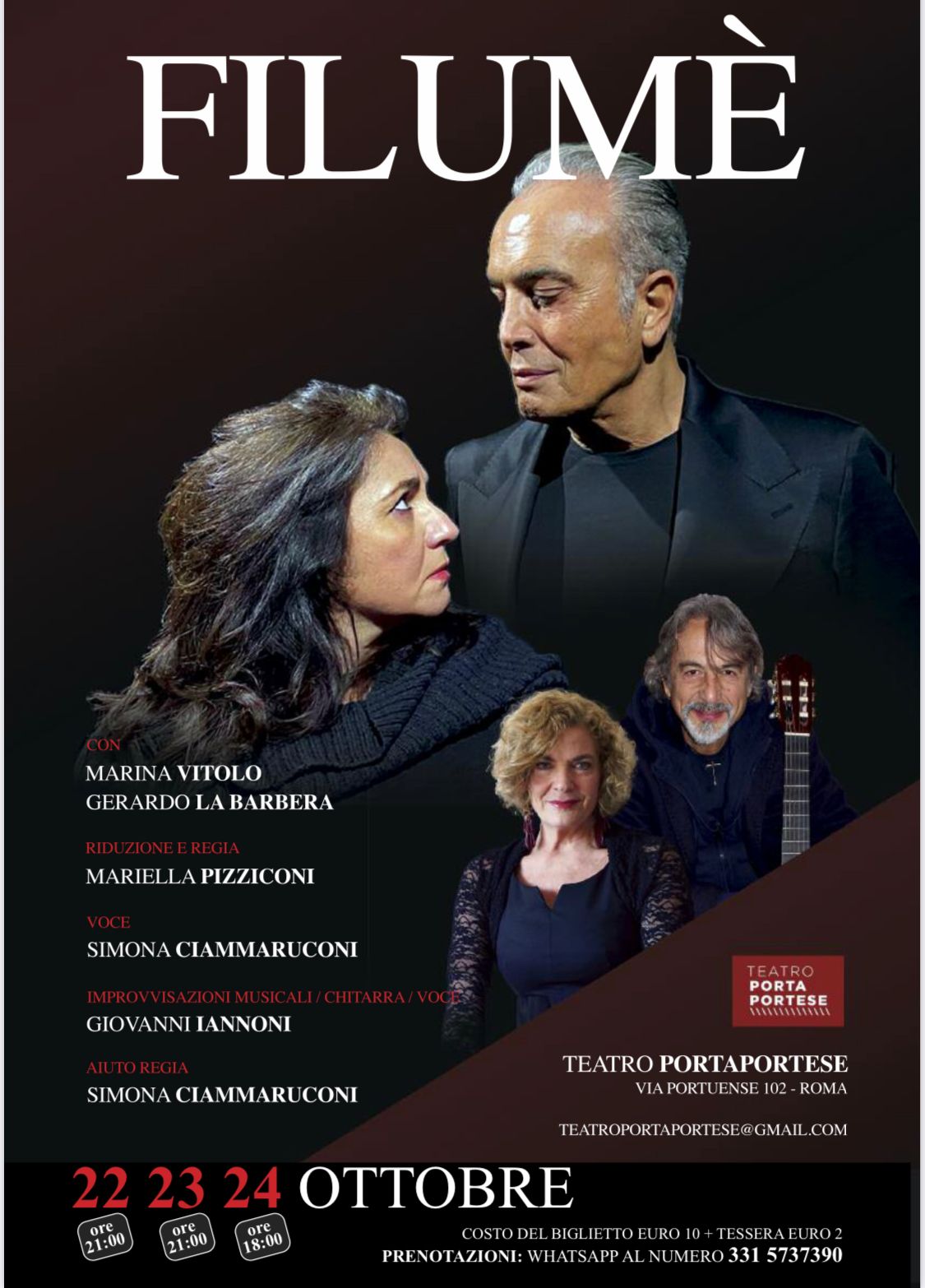 “Filumè” di Mariella Pizziconi omaggia l’opera eduardiana