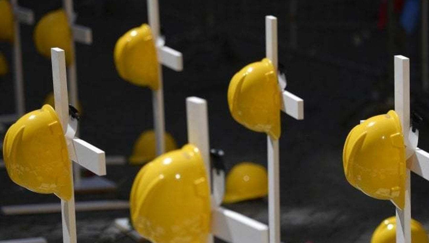 Oltre mille morti sul lavoro nel 2021