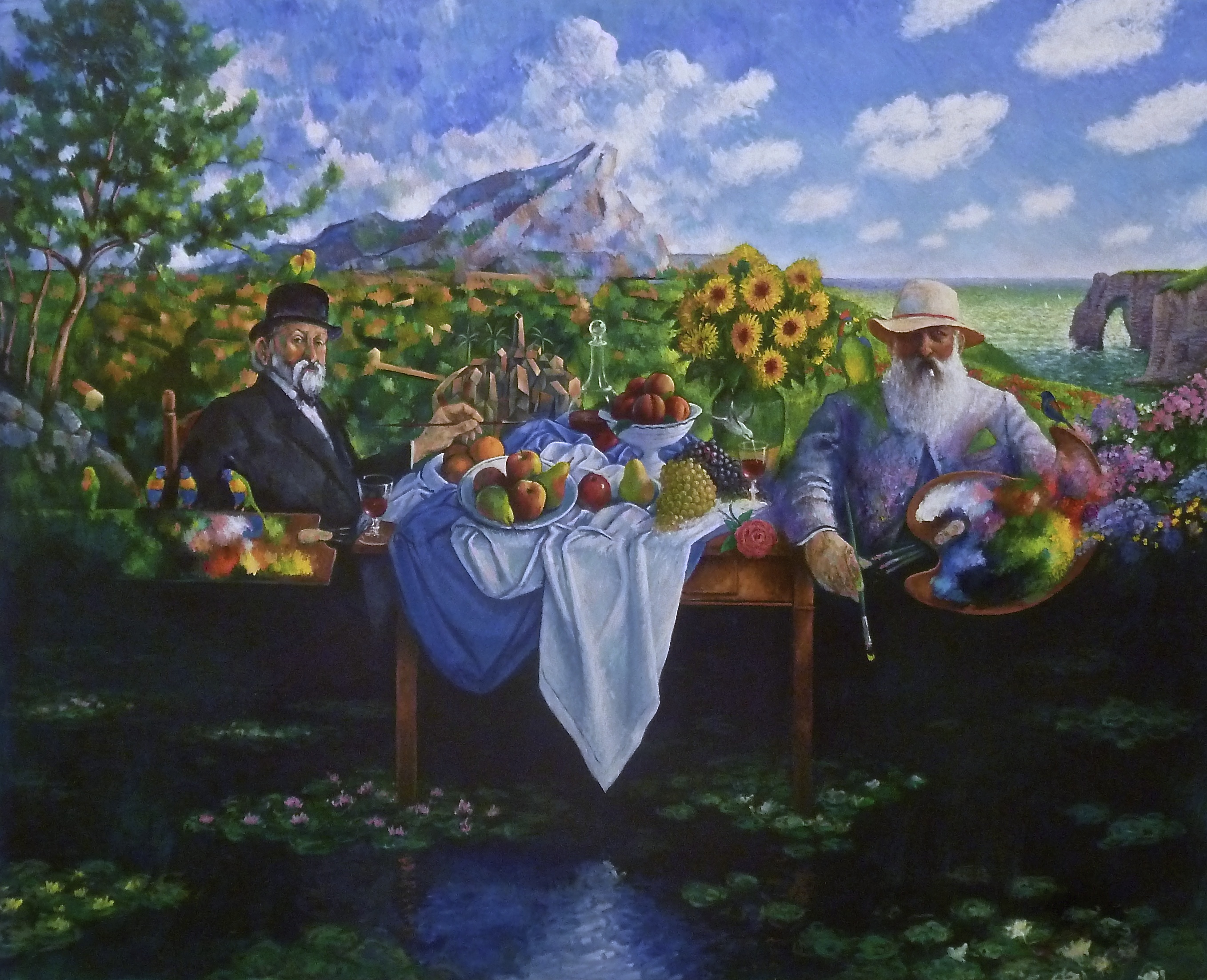 L’opera pittorica di Christian Olivares