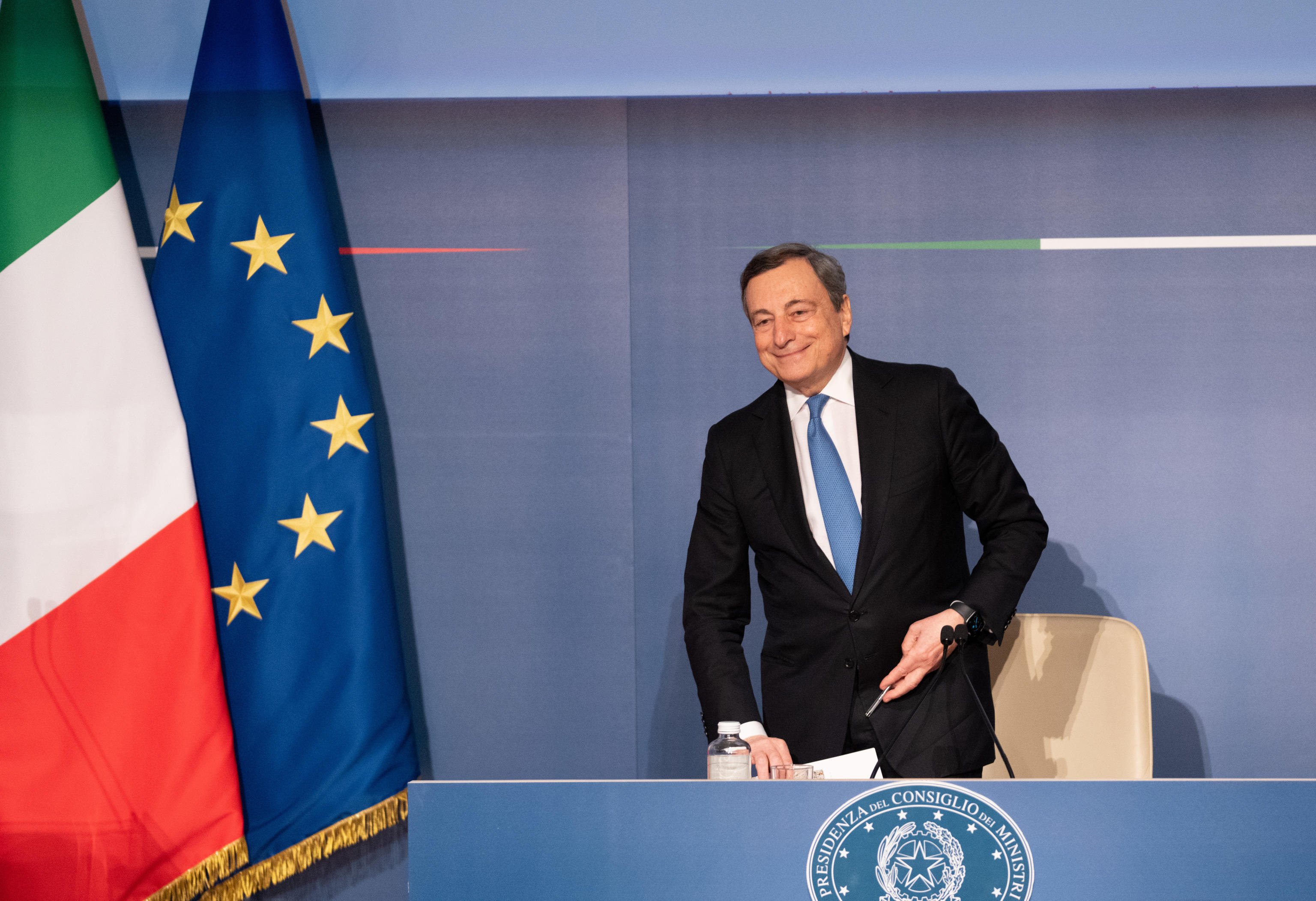 Un impaccio di nome Mario Draghi