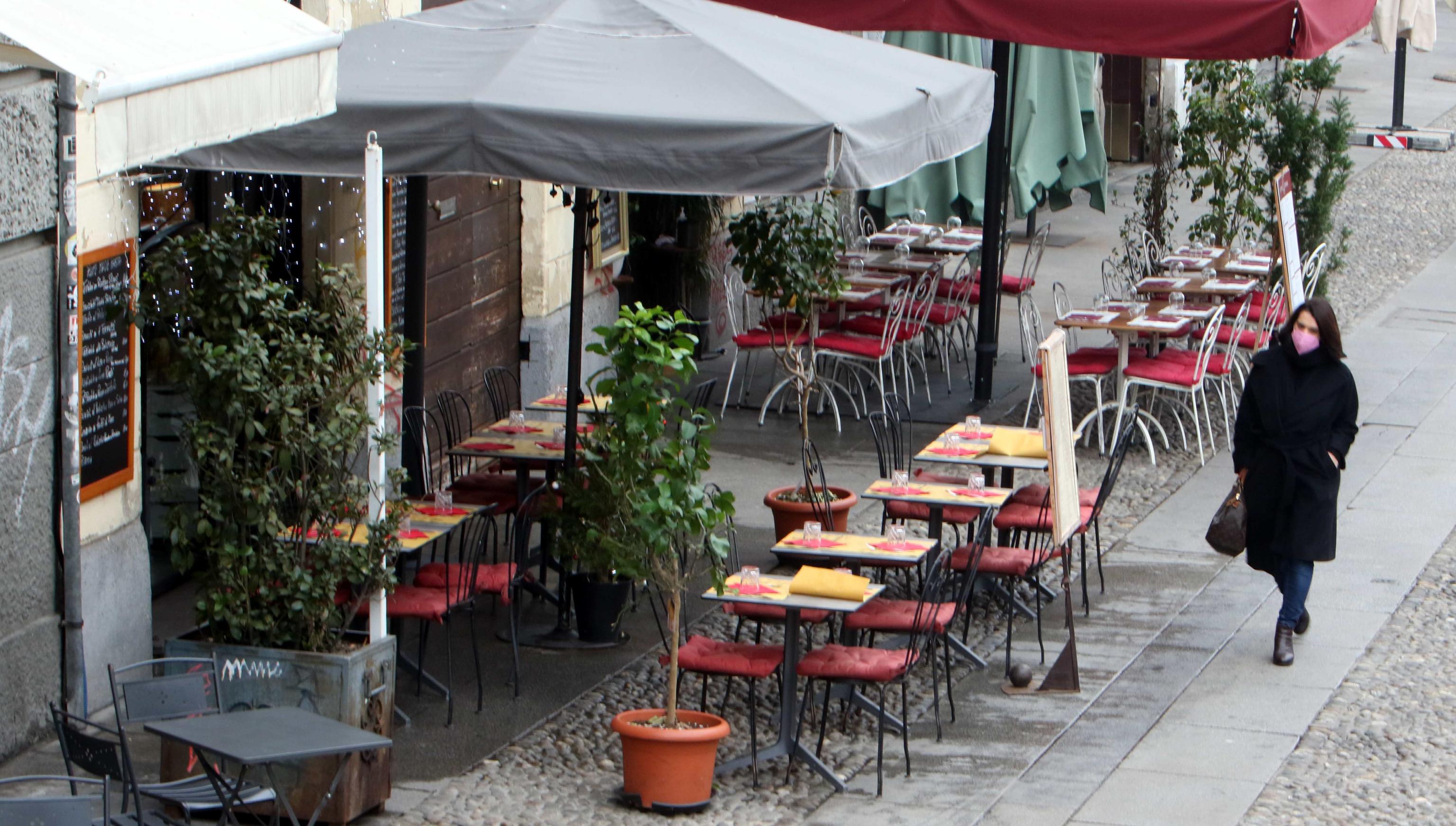 Consumi, perdite per ristoranti e alberghi