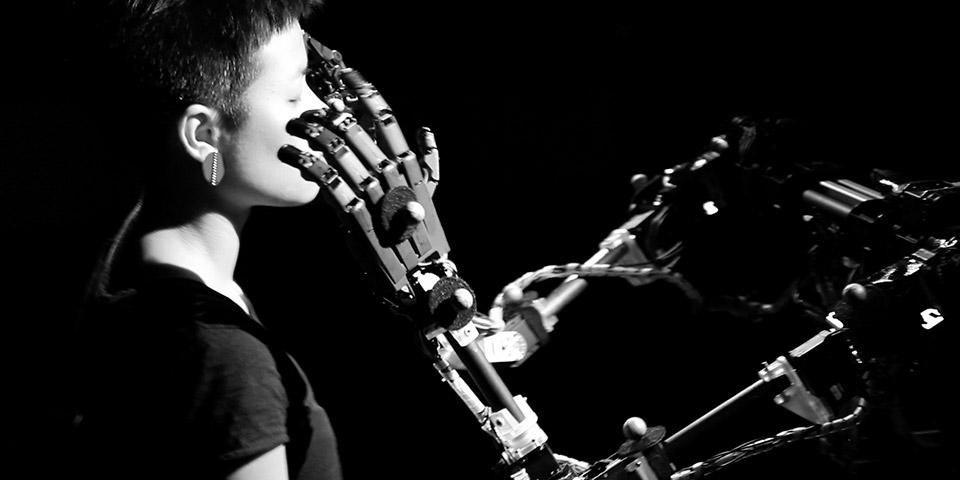 Il robot con i polpastrelli