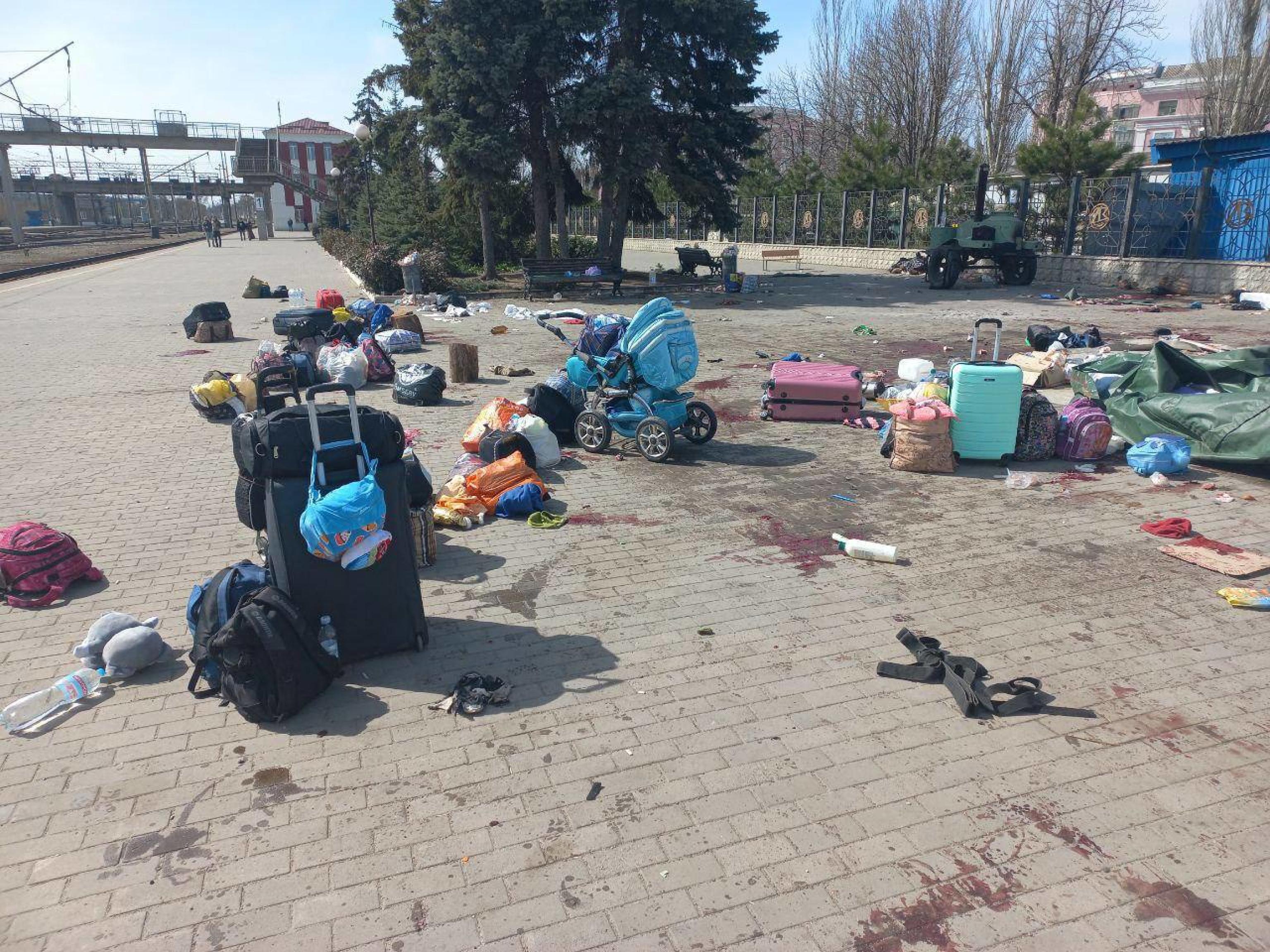 Raid alla stazione di Kramatorsk