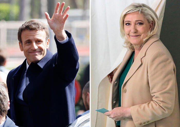 Francia al ballottaggio: Macron è favorito contro Le Pen
