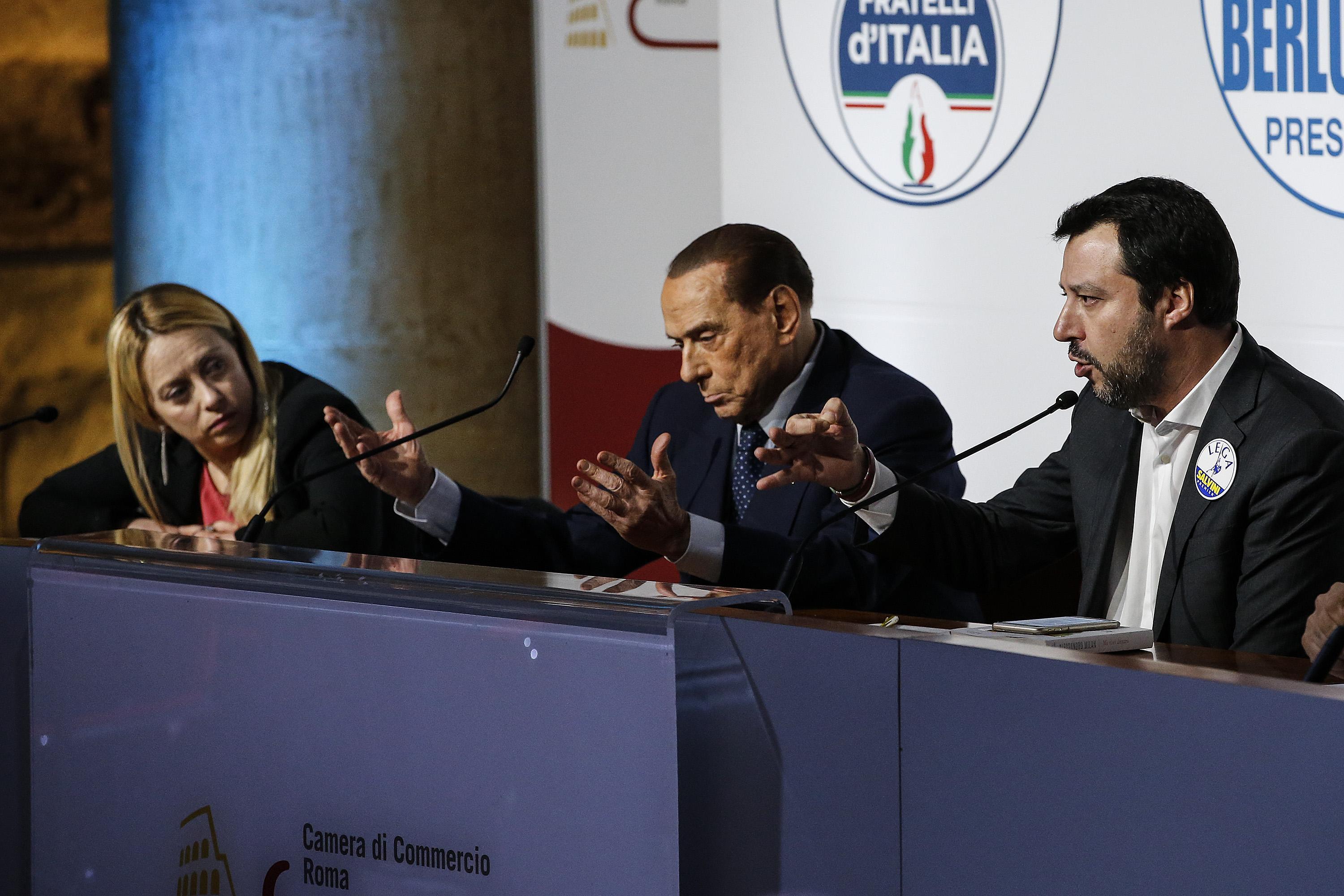 Centrodestra: divisioni da osservare attentamente