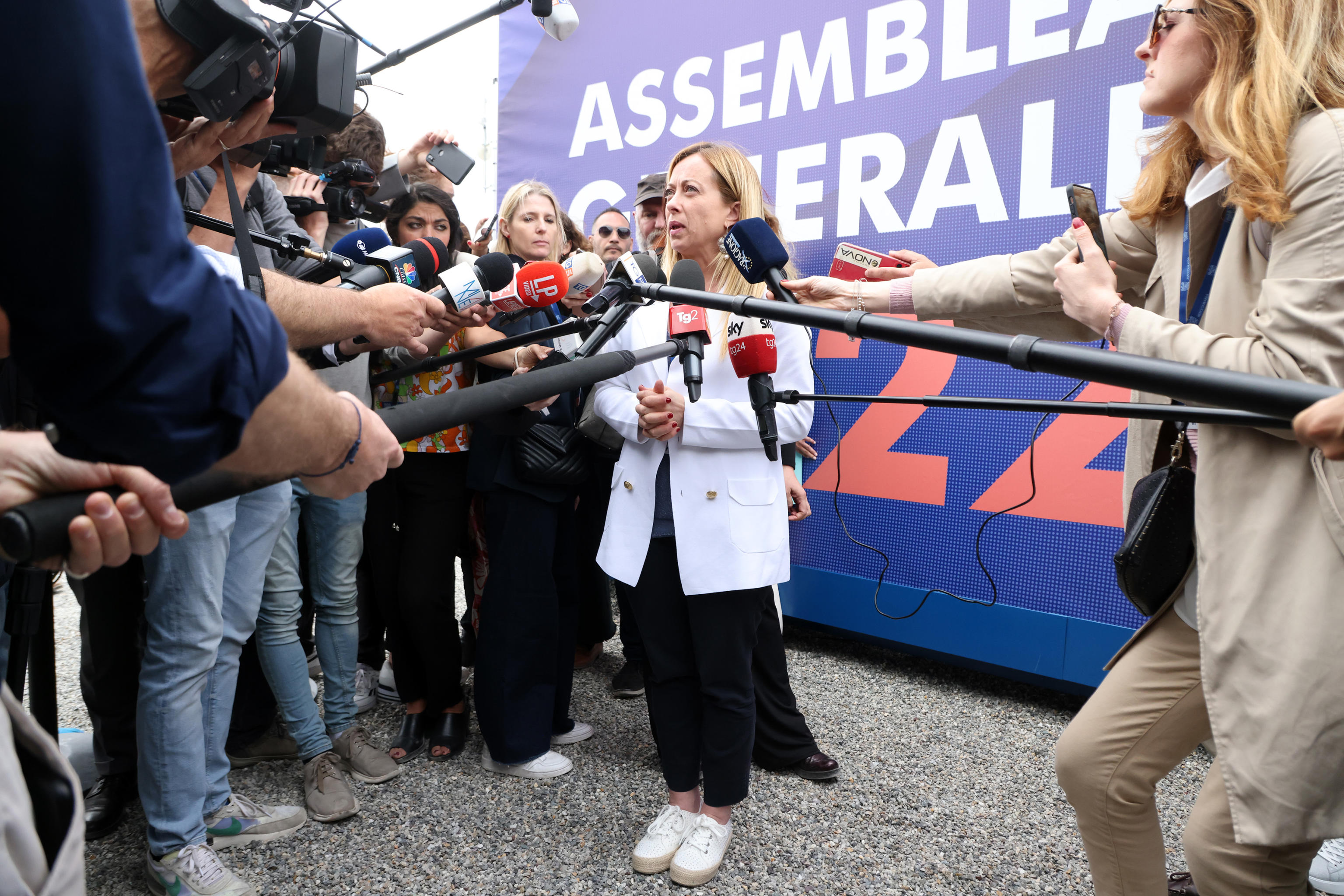 Centrodestra, Meloni: “Io premier? Decidono gli italiani”