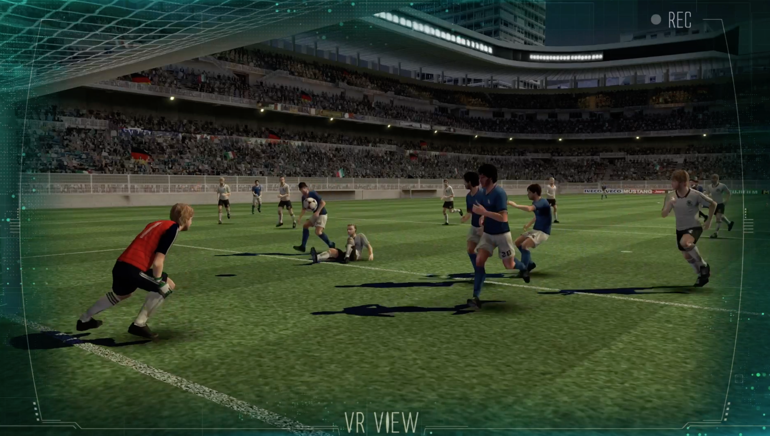 Italia-Germania 3-1: rivivere il passato con la tecnologia del futuro