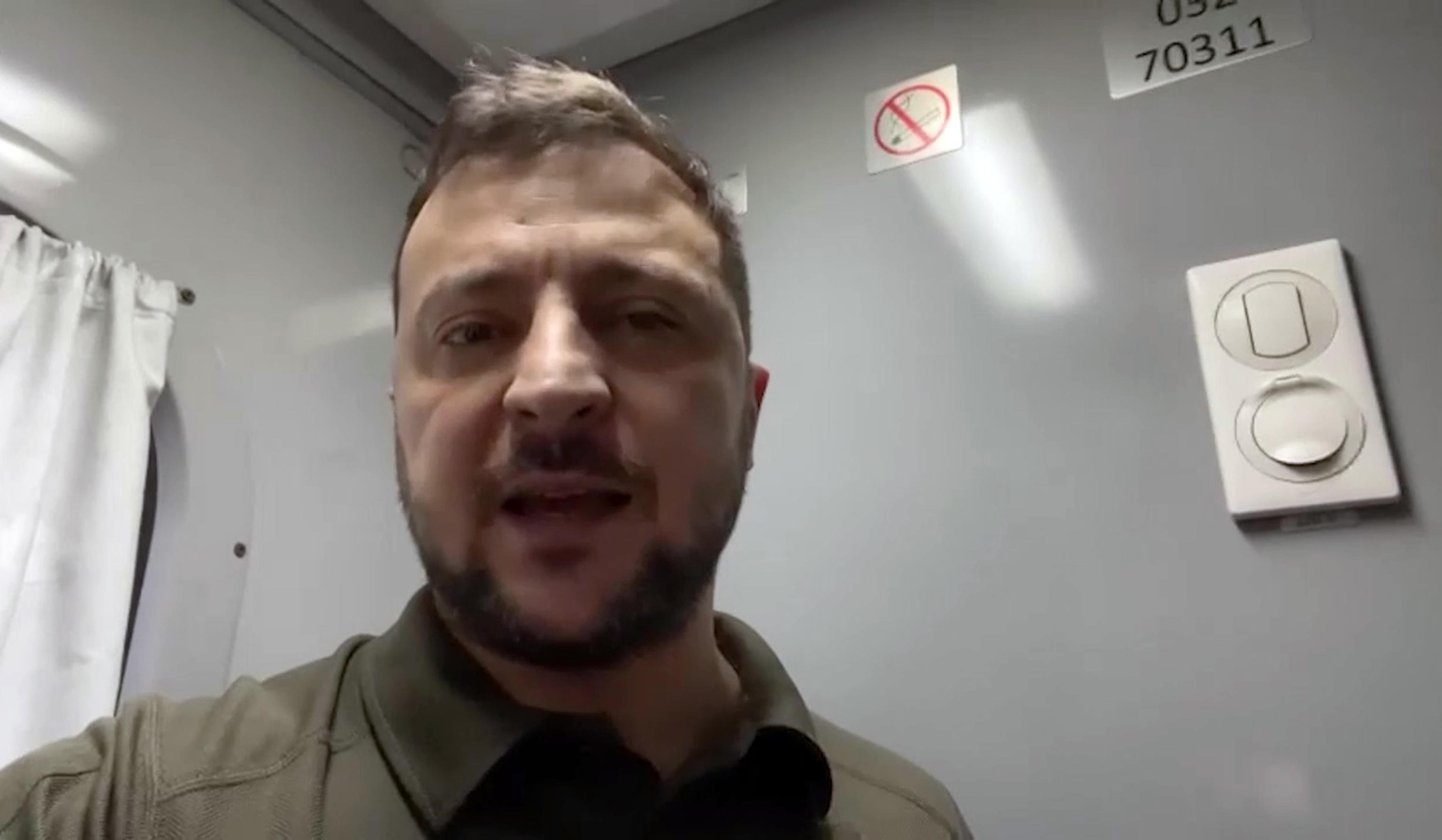 Zelensky: “La Russia è molto nervosa”