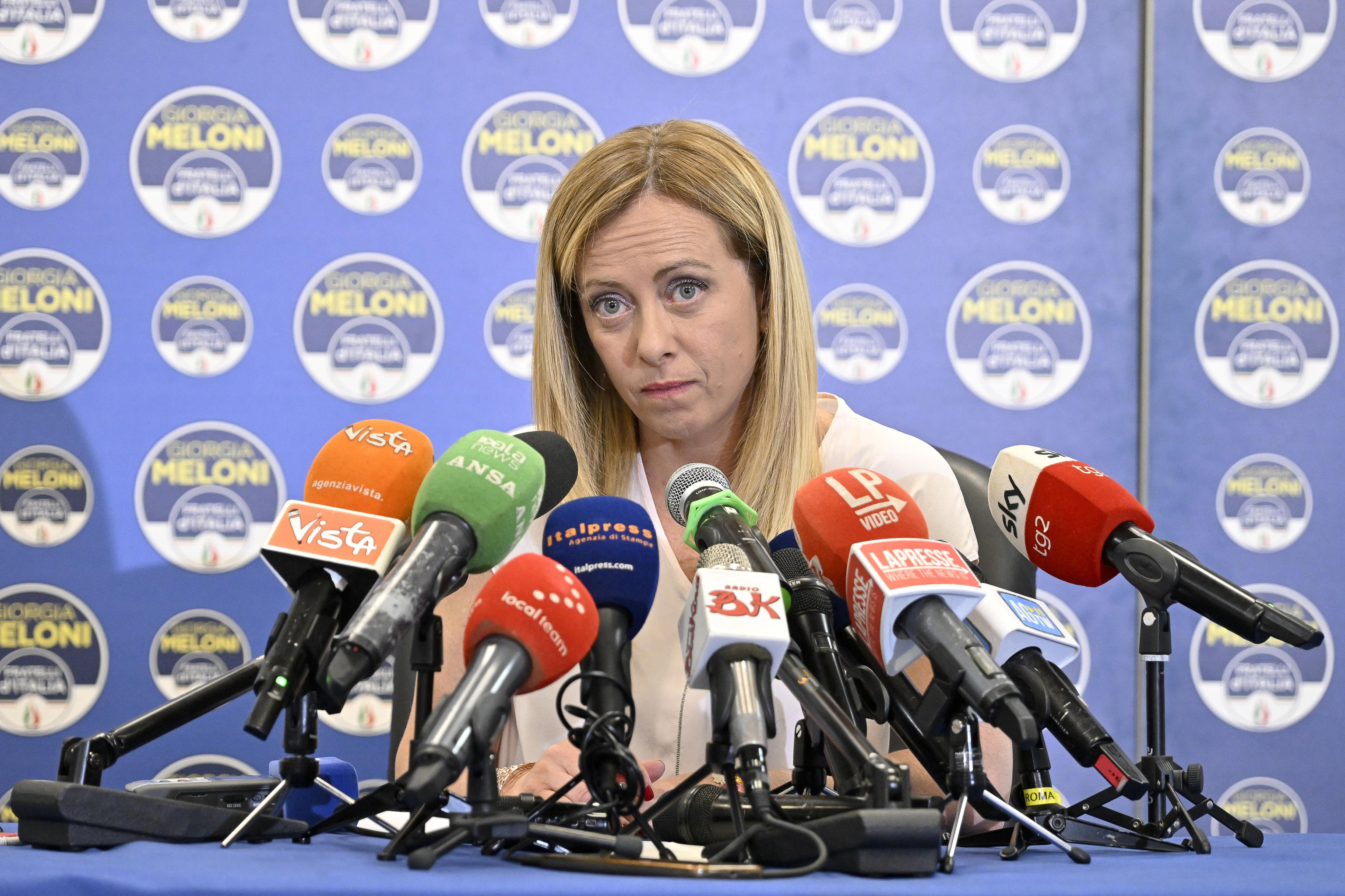 Comunali, Meloni e l’appello al voto “unitario” 