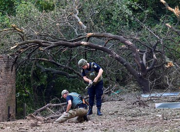 Guerra, esplosioni a Shakhtarsk
