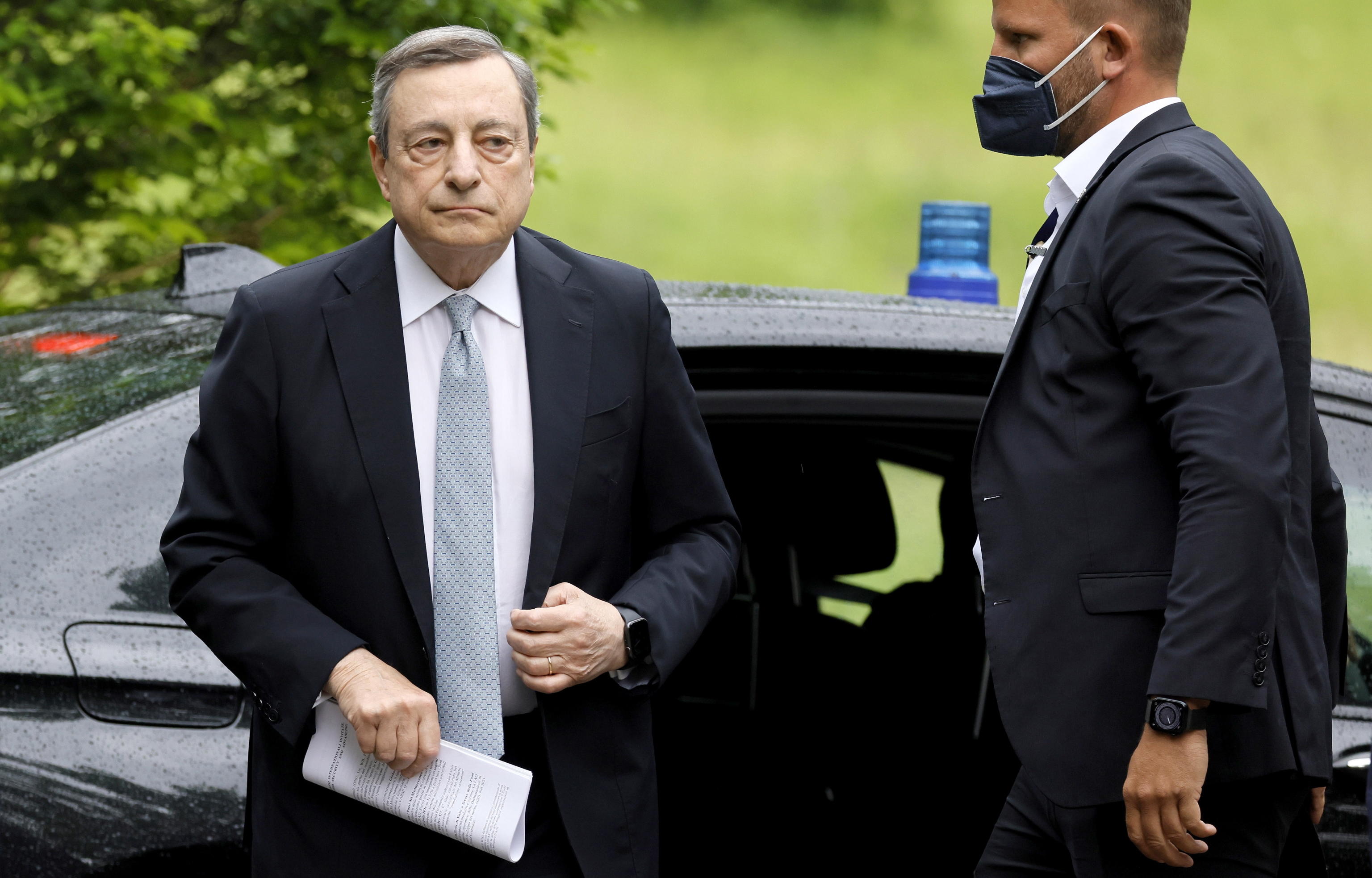 Draghi: le 48 ore del premier