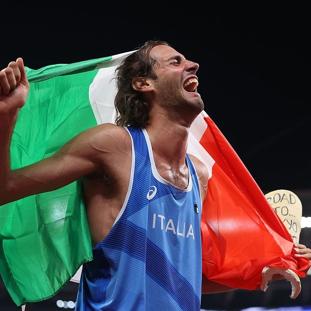 Tamberi si tinge d’azzurro in vista del Mondiale