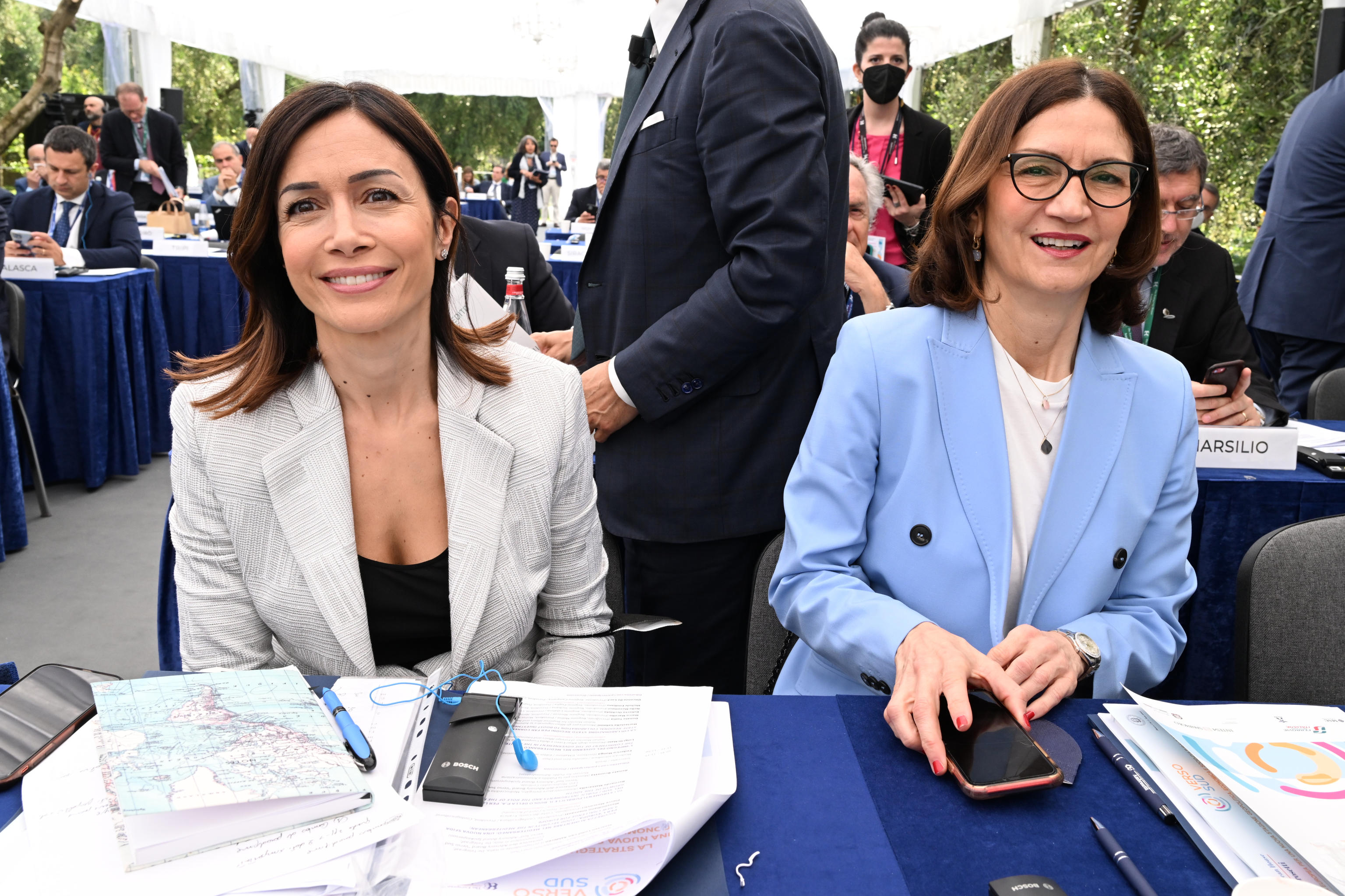 Gelmini e Carfagna, campionesse di salto in lungo