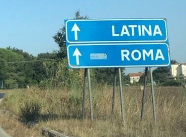 L’autostrada Roma-Latina in campagna elettorale