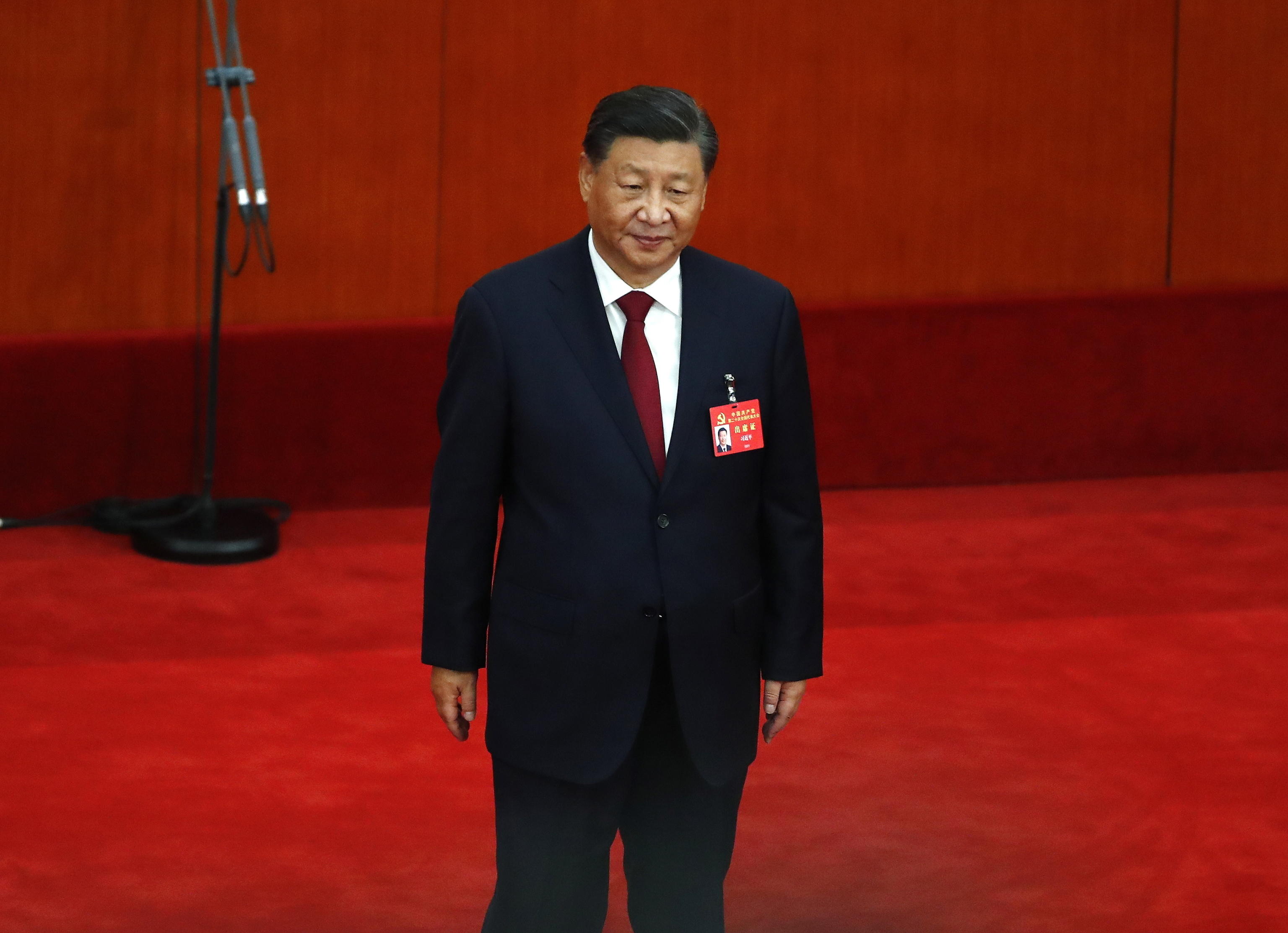 Xi Jinping parla al Congresso nazionale del Pcc