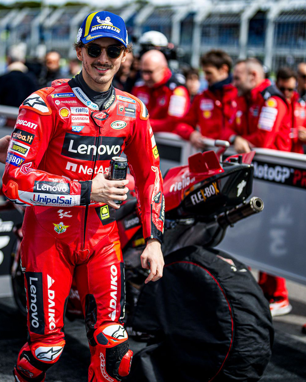 Il sorpasso di Pecco Bagnaia