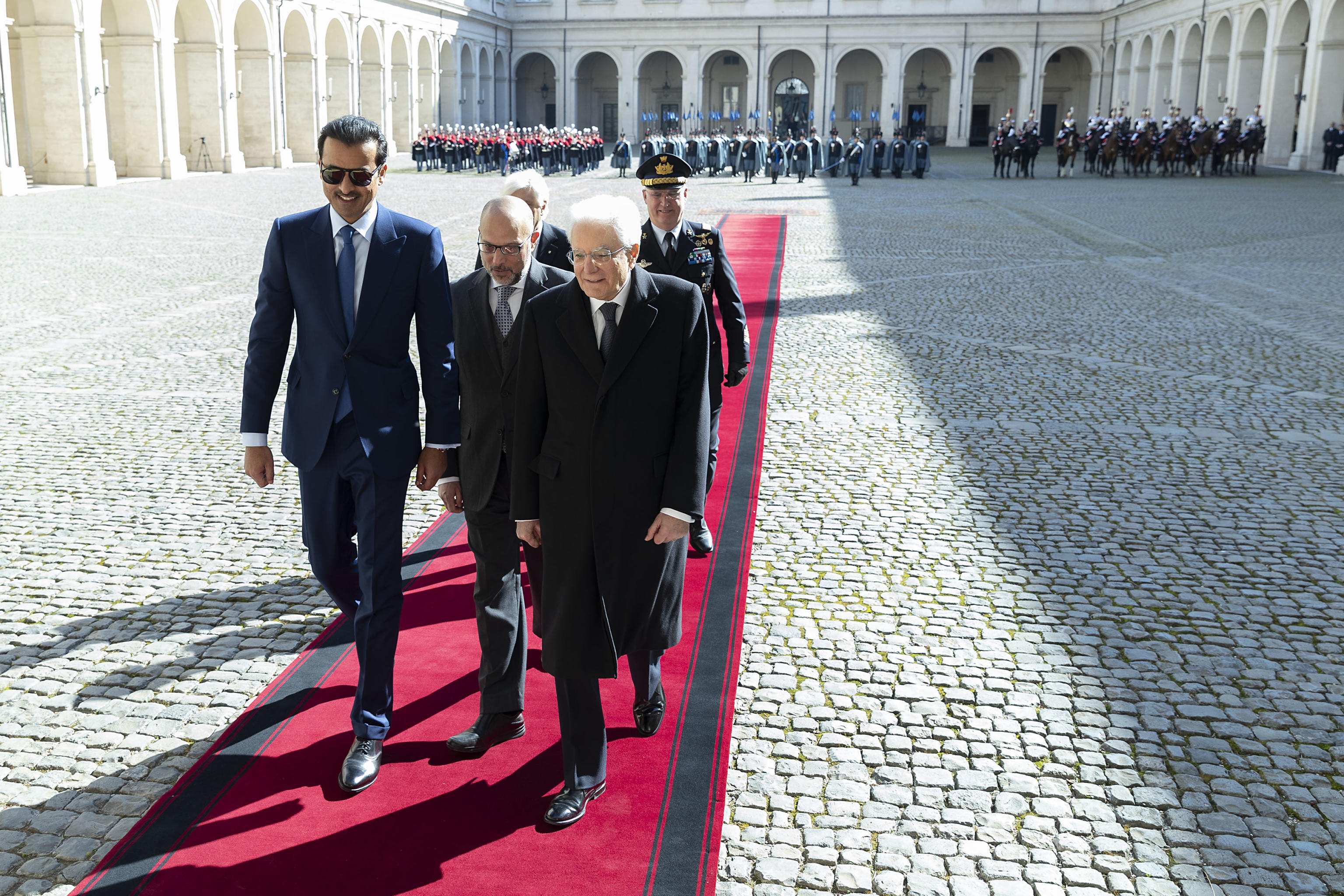 Italia-Qatar, una stretta di mano lontano dal clamore