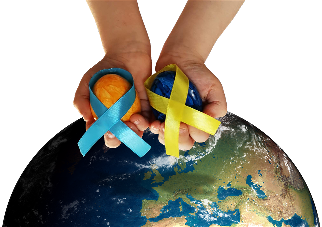 Uova di Pasqua, giochi e fiabe per i bambini ucraini