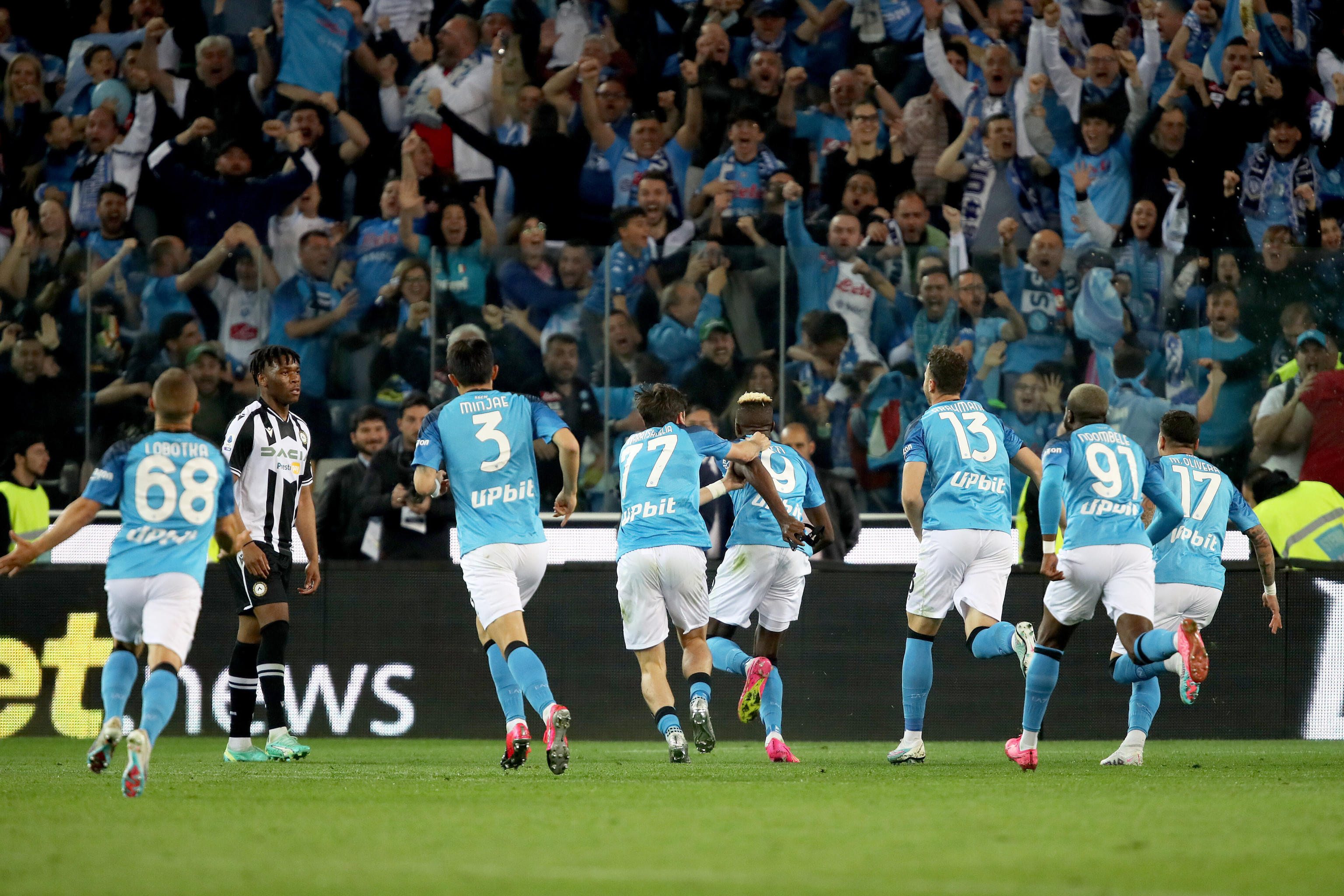 Napoli può finalmente esultare