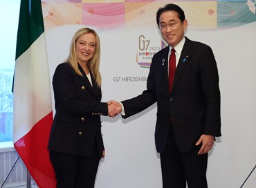 Bilaterale Meloni-Kishida: “Lavoriamo per la sicurezza”