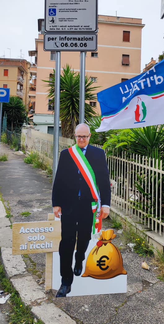 “Accesso solo ai ricchi”: tutti i flash mob (anti Ztl Fascia Verde) portano a Roma 
