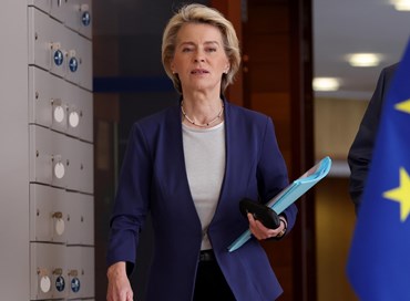 Von der Leyen: “L’Ue vuole la pace, ma che sia giusta per Kiev”