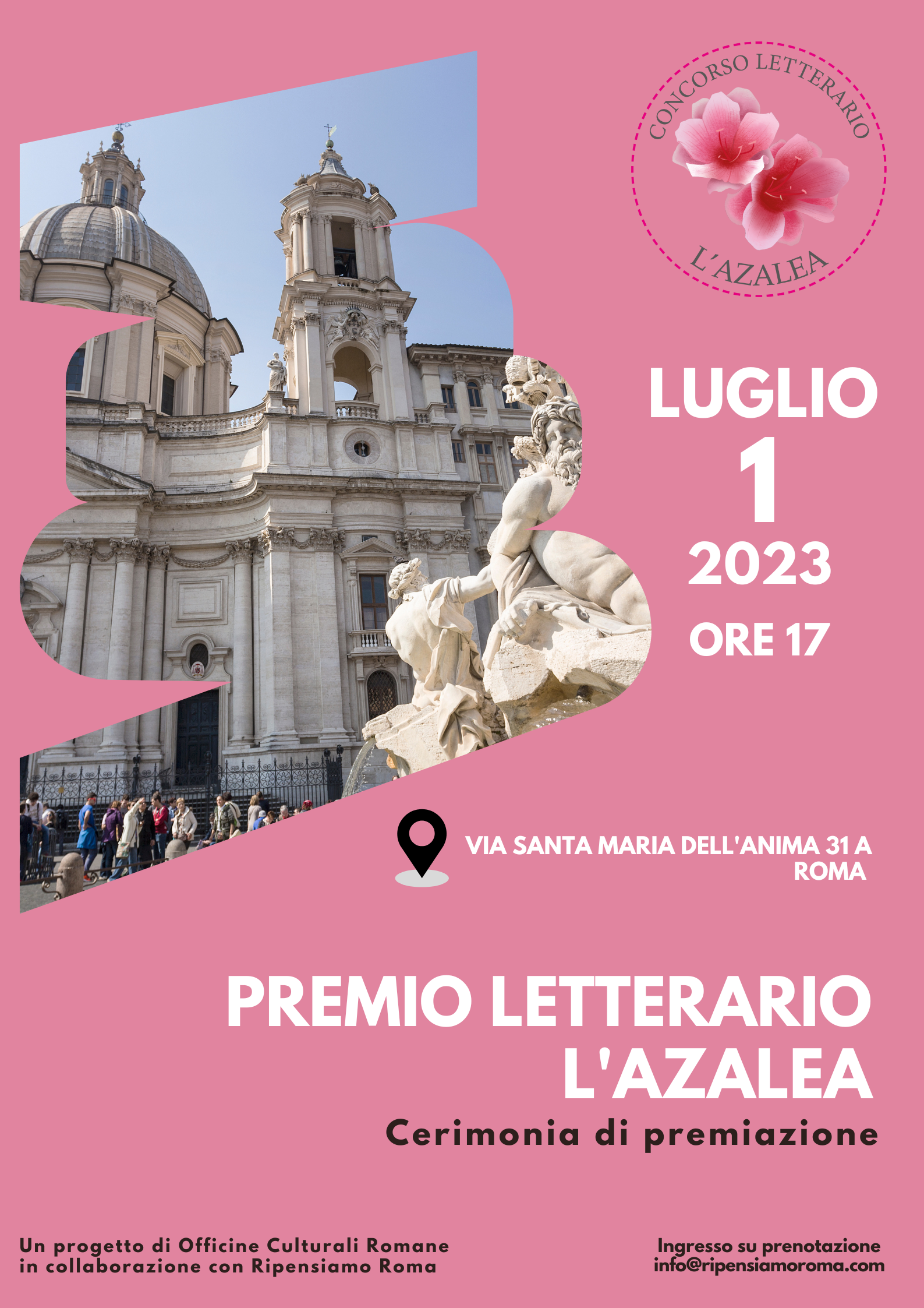 Premio Letterario “L’Azalea”, tra cultura e solidarietà