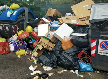Rifiuti a Roma, “la misura è colma”: la polemica dal Municipio di centrosinistra
