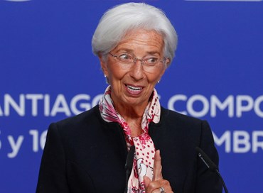 Christine Lagarde: insensibile alle critiche sul suo operato