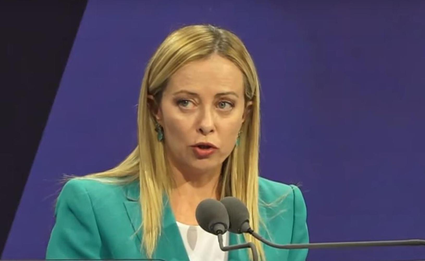 Meloni: “L’Italia non diventerà il campo profughi d’Europa”