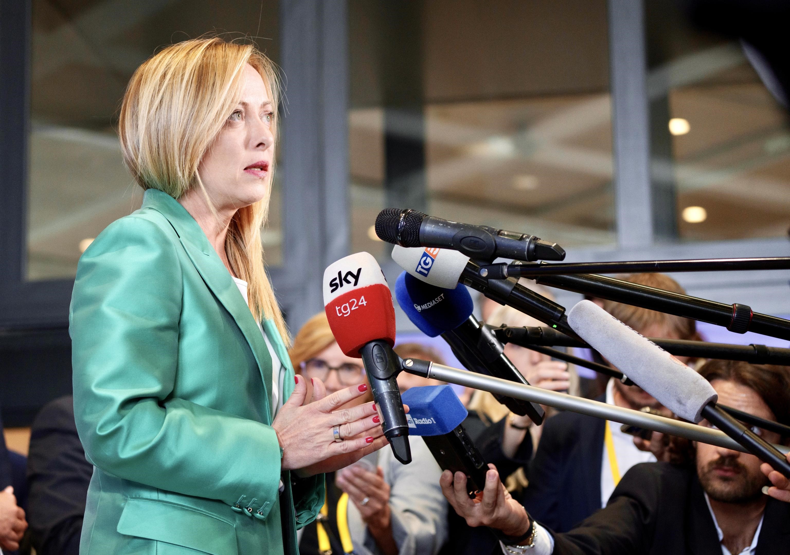 Sull’Ucraina Meloni si prepara alla virata