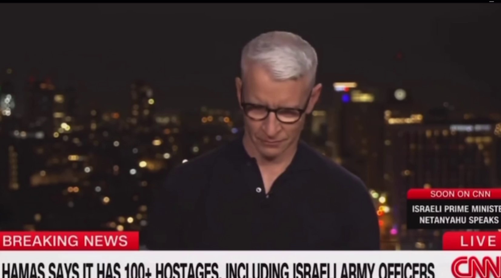 Israele-Gaza: la discrezione di Anderson Cooper