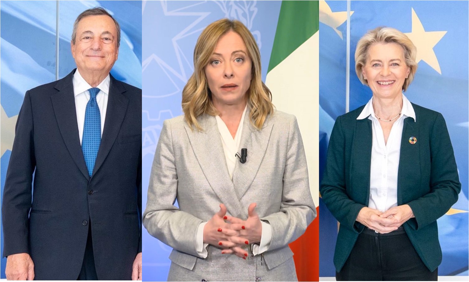 Europee, Meloni medita sulle opzioni Draghi e von der Leyen