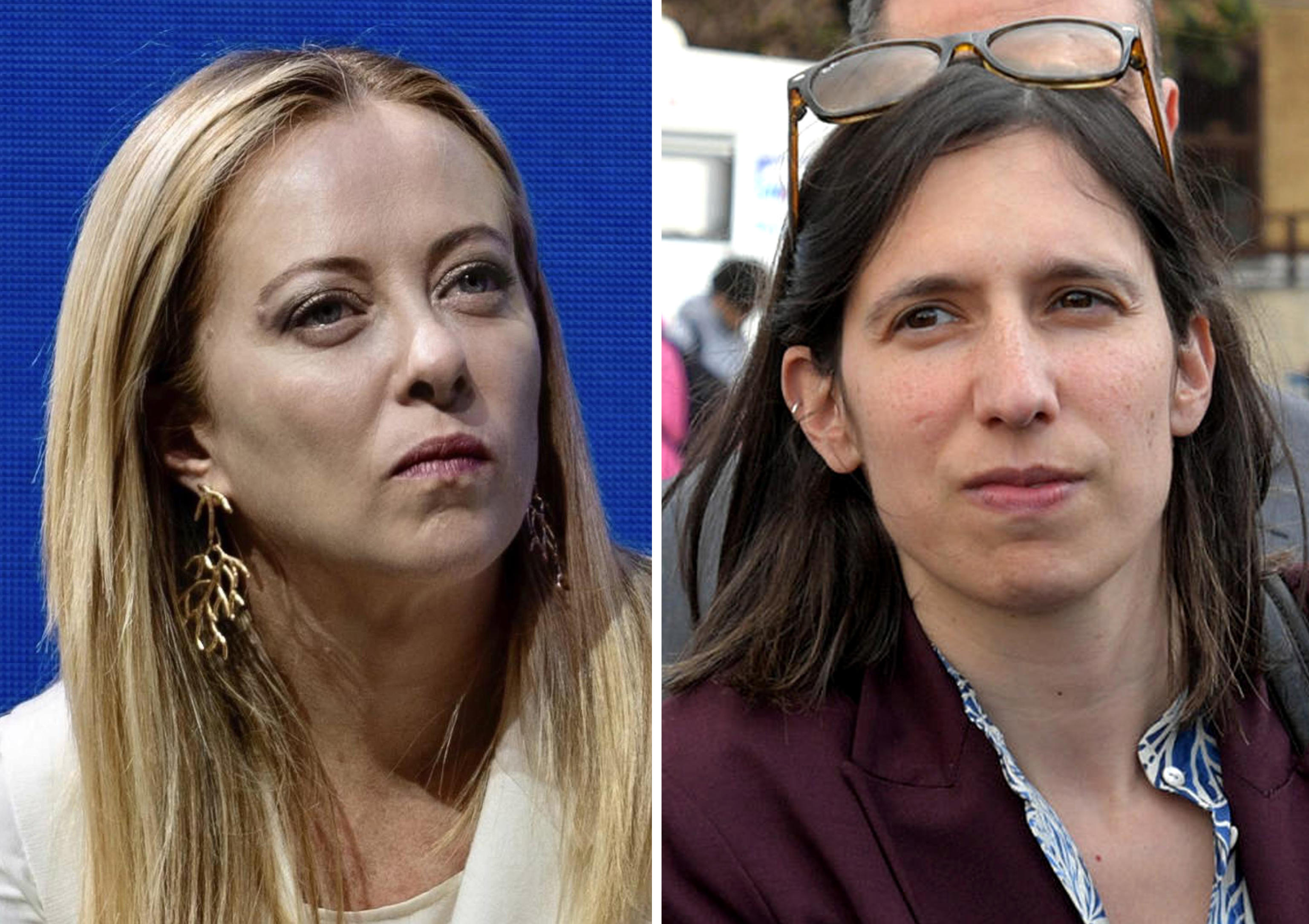 Botte da orbi tra Meloni e Schlein