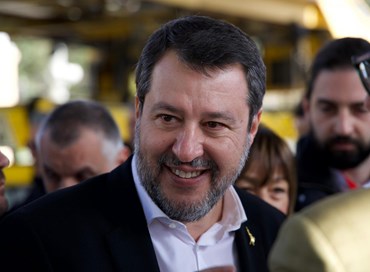Salvini, salire sui trattori è rischioso