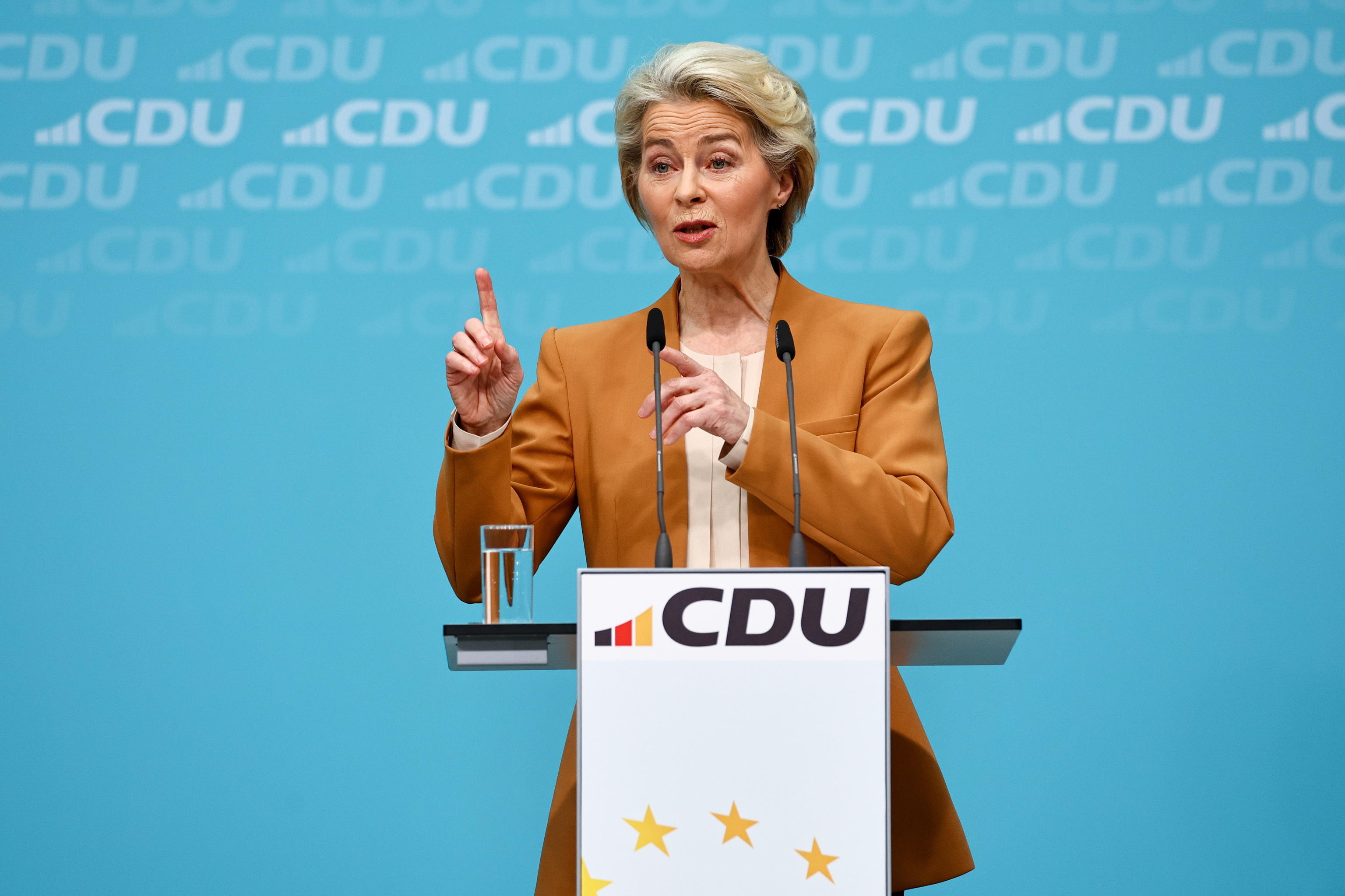 Il Ppe rilancia il bis di Ursula von der Leyen 