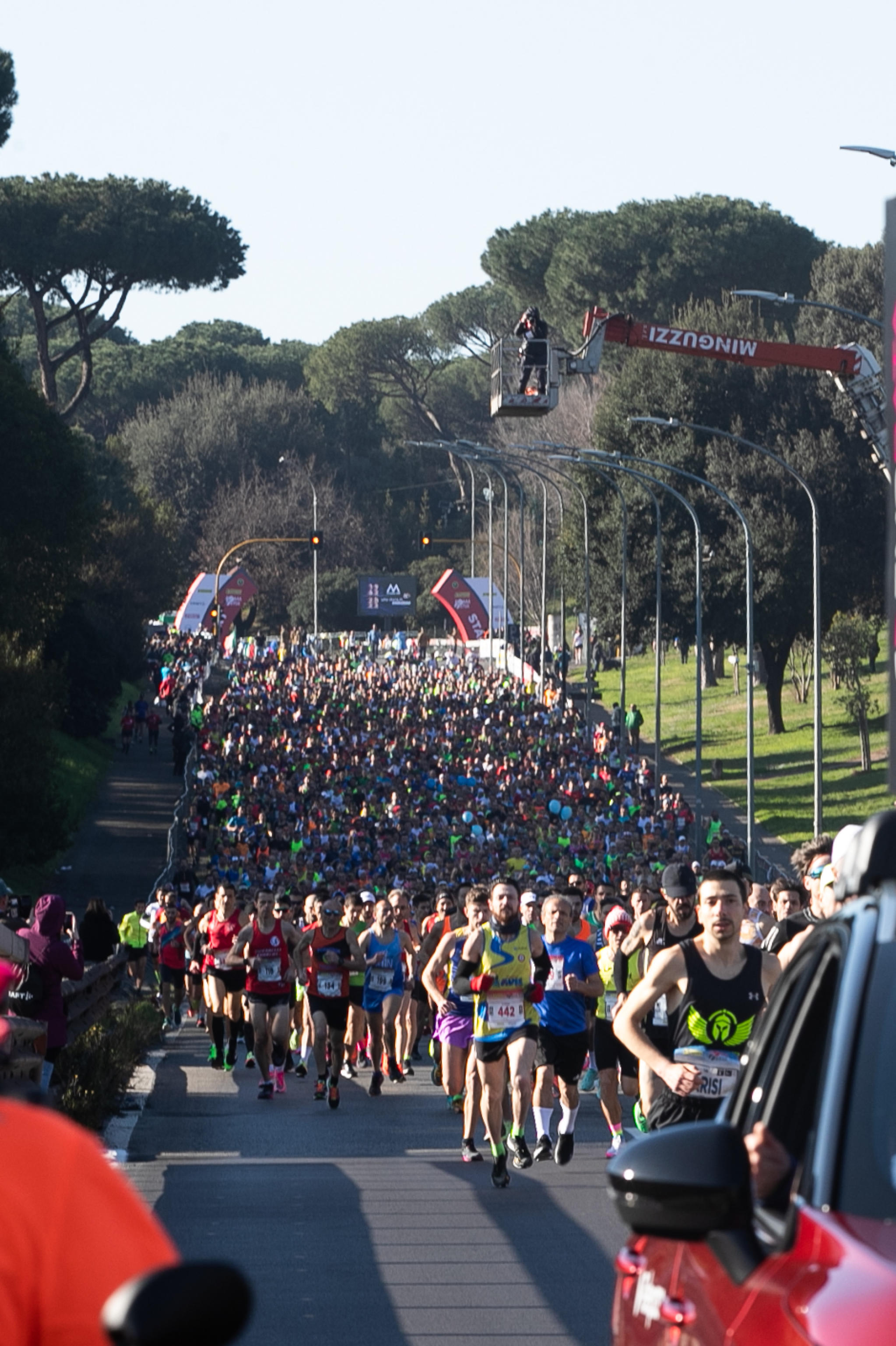 Record di iscritti alla maratona di Roma