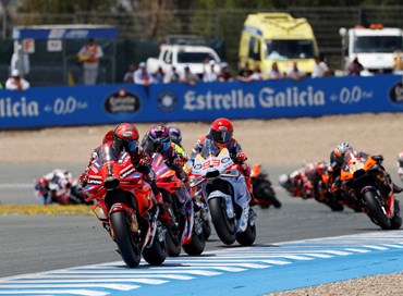 Bagnaia vince a Jerez, la Ducati domina in Motogp