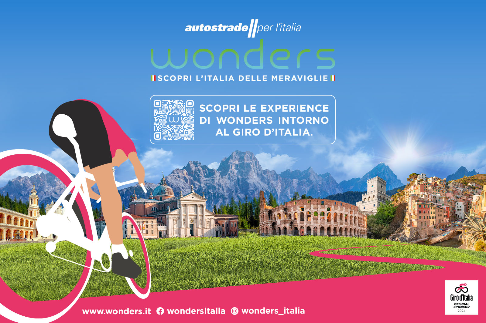 Autostrade per l’Italia sponsor del Giro