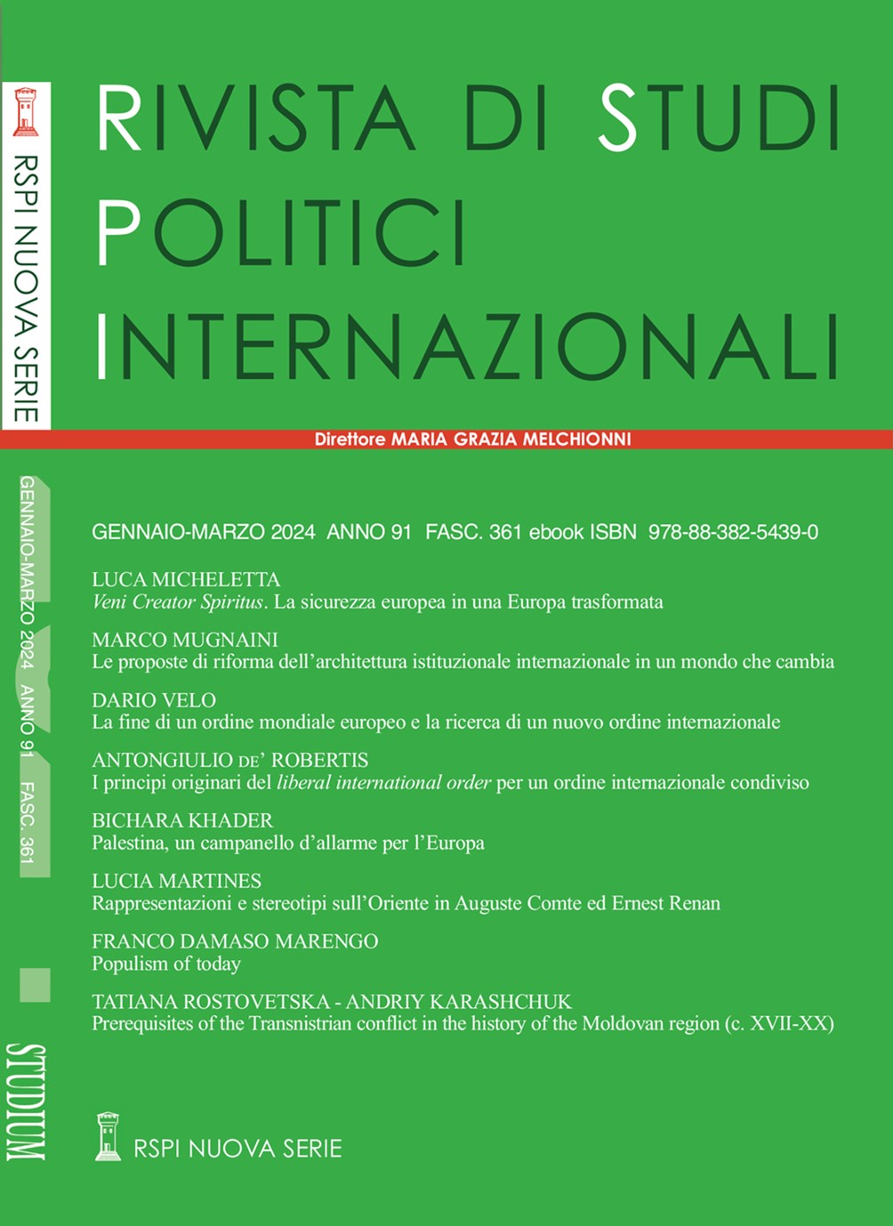 Una rivista che analizza i mutamenti internazionali